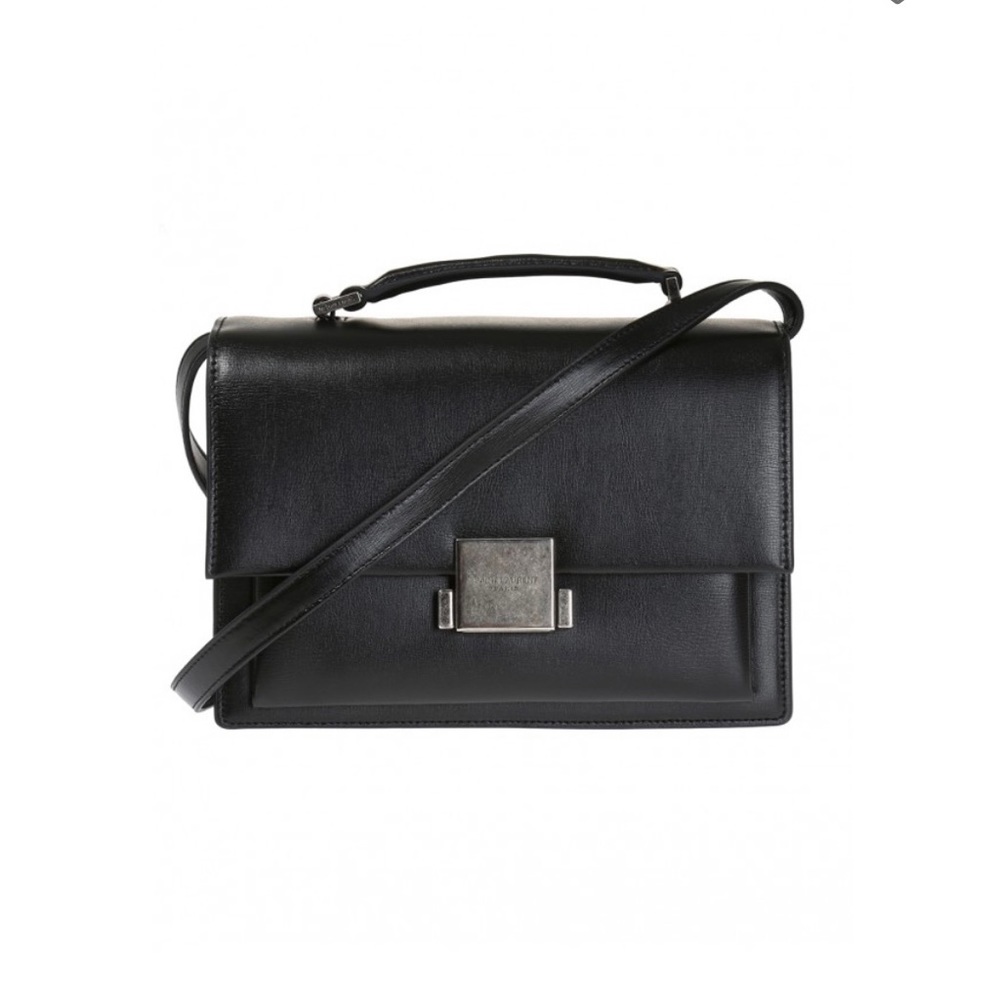 Saint Laurent Bellechasse Bag - smooth calfskin, medium, black